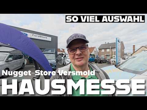 In-house exhibition at the Nugget Store in Versmold | Ford Nuggets, Westfalia and Bürstner camper...