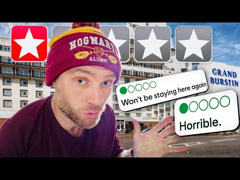 I Stayed In Britain’s WORST RATED Hotel | The Grand Burstin in Folkestone