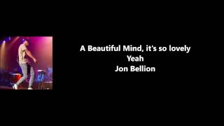 White Flag - Jon Bellion (Lyrics)