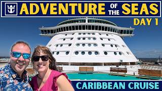 Royal Caribbean Adventure of the Seas - Caribbean Cruise Sail Away (Day 1)