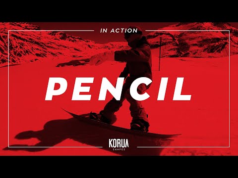 KORUA Shapes - In Action - Pencil Snowboard