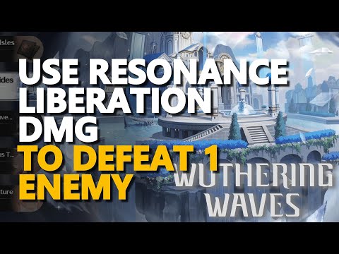 Use Resonance Liberation DMG to defeat 1 enemy Wuthering Waves