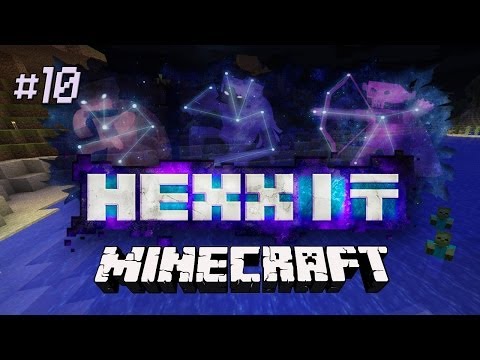 Haunted Hexxit Subway Station Attack   (Minecraft: Hexxit Mod Pack- Let's Play Ep.10)