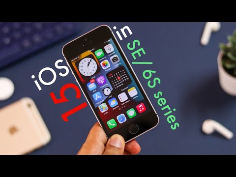 iOS 15 review in iPhone SE/6s Series. (All the supported features!)