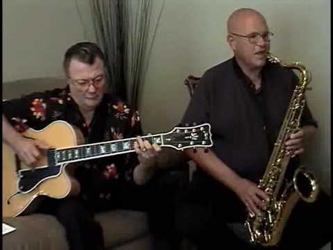 7-String Jazz Guitar: Jimmy Foster performs There'll Never Be Another You (with Ed Petersen)