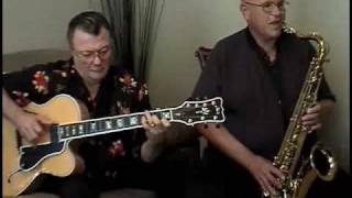 7-String Jazz Guitar: Jimmy Foster performs There'll Never Be Another You (with Ed Petersen)
