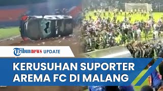BREAKINGNEWS: Kerusuhan Aremania di Stadion Kanjuruhan Malang, Sejumlah Orang Meninggal Dunia