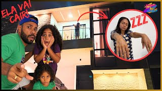 😱 SAMY FICOU SONAMBULA E QUASE CAIU DA VARANDA!!