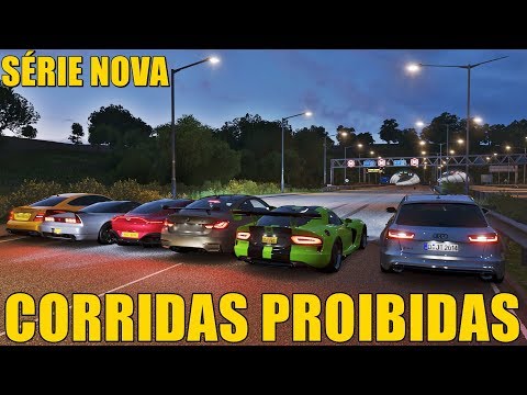 SÉRIE NOVA - Corridas Proibidas - C63 AMG VS BMW M4 VS DODGE VIPER VS HONDA NSX - FORZA HORIZON 4