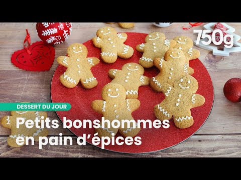 Bonhommes en pain d'épice décorés