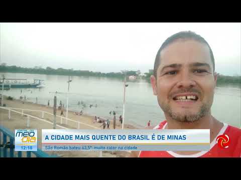 Cidade mais quente do Brasil fica em Minas: conheça São Romão, que bateu 43,5º