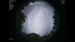 2026-05-07 All sky camera capture from Poiana Rusca Mountains, Romania