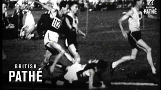 Landy Assists Fallen Rival And Still Wins Mile Race (1956)