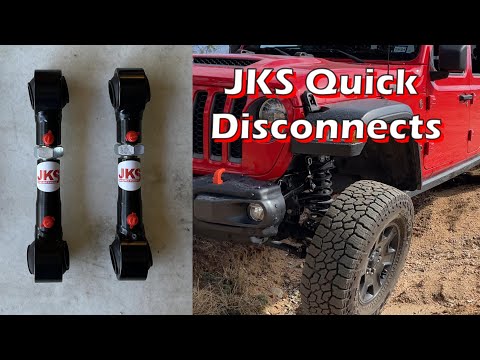JKS Quick Disconnects Install - Jeep Gladiator Mojave