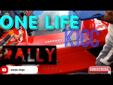 A day out with friends #One Life Rally at kicc #Rally #SafariRally #Kenyanvlogger#ferrariKenya