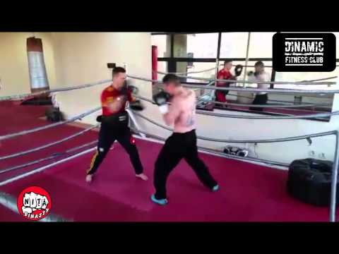 Alexandru'The Bomber'Niță Training For Next Fight