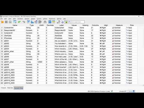 Exporting data from Survey Monkey to SPSS