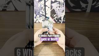 Opening 6 NEW White Flare Booster Packs!🔥Pokémon TCG Luck or Bust?