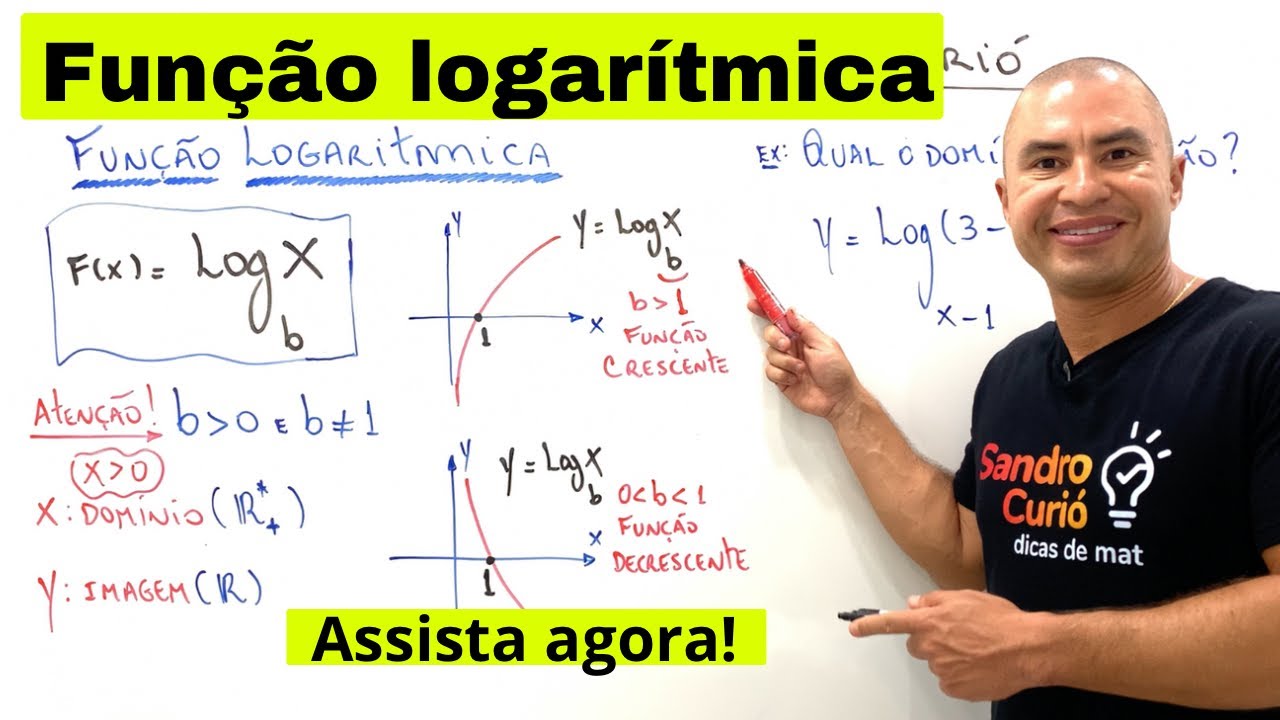 FUNÇÃO LOGARÍTMICA | RÁPIDO e FÁCIL