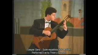 Gaspar Sanz - Suite española (mvmts 1. 2. 4. 6. 7. 8. 9.)