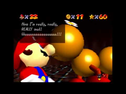 Super Mario 64 Boss # 17: Wiggler