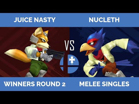 RogaSmash 196: SSBM Winners R2 - Juice Nasty (Fox) vs Nucleth (Falco)