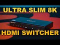 This Ultra Slim 8K HDMI Switcher Crushes High Refresh Rates in 4K! | BG-8K-HS41