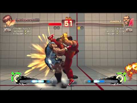 ||TheMechanic|| ( Guy ) Vs. Brian_F ( Balrog ) x 2 USF4 Ranked Matches