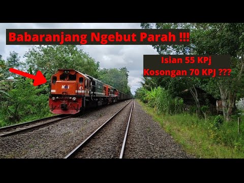 KA BABARANJANG NGEBUT PARAH DI PRABUMULIH !!!