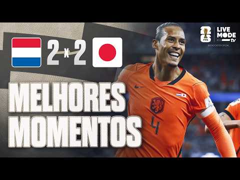 Países Baixos 2-2 Japão (WC 2026)