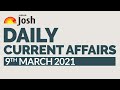 Current Affairs Today 9th March Current Affairs Current Affairs In Hindi