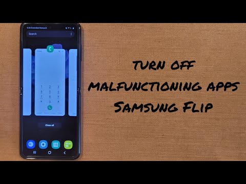 Turn Off Running Apps Samsung Galaxy Flip