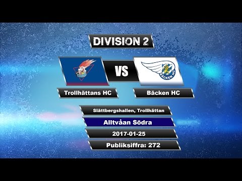 Trollhättans HC vs Bäcken HC - Highlights, Alltvåan