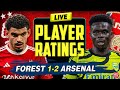 🔴 LIVE Nottingham Forest 1 - 2 Arsenal Player Ratings | Have your say!