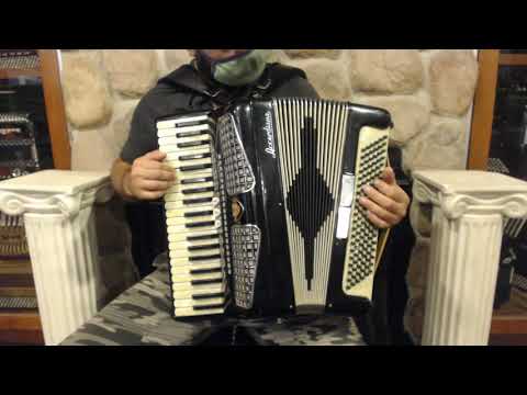 4864 - Black Excelsior Accordiana 306 Piano Accordion LM 41 120 $999