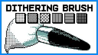 Speed up Dithering painting in Aseprite. #PixelArt