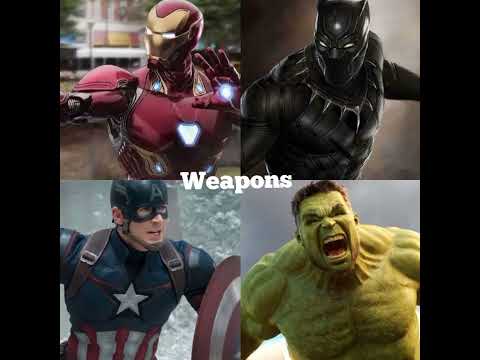 Iron Man Vs Black Panther Vs Captain America Vs Hulk | #marvel #shorts