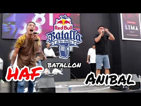 ANIBAL VS HAFF - 4TOS - BATALLON - REDBULL REGIONAL LIMA