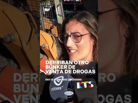 🚨 Derriban el búnker número 109 en Santa Fe.📍