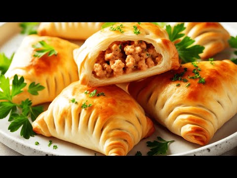 EASY Ground Pork Puff Pastry Snacks Recipe (HOW to Make Snacks with Ground Pork)