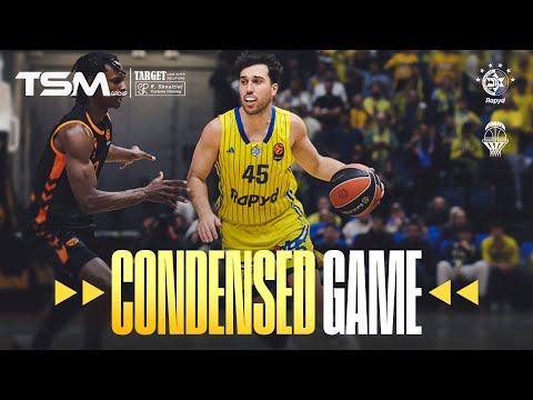 תרכיז המשחק: מכבי Rapyd ת"א - ולנסיה 82:85