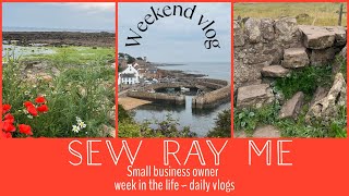 Sew Ray Me - small business owner daily vlog 💙 ~ Saturday & Sunday