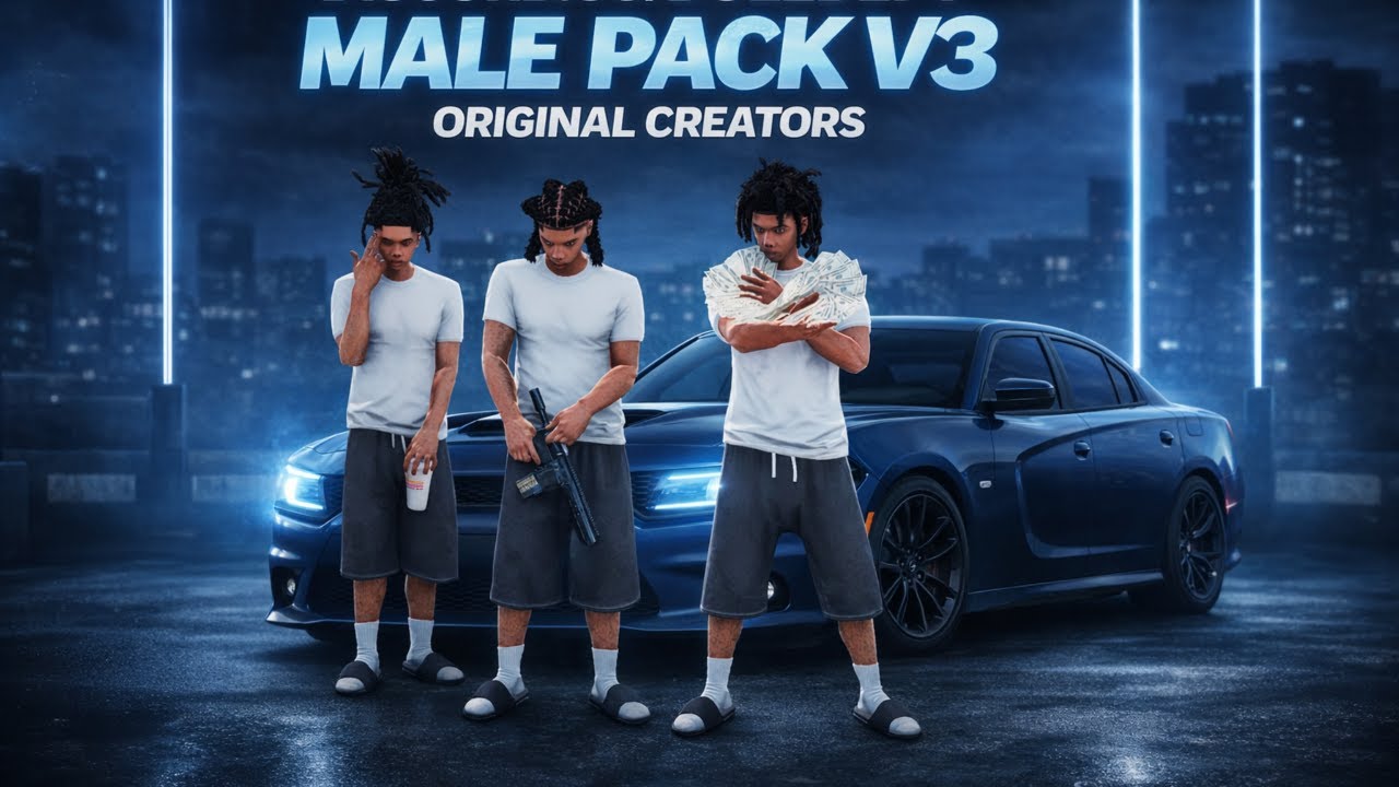 Doll Dept | Male Hair Pack V3
