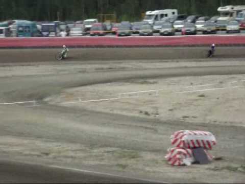 Kauhajoki Speedway SM 7.8.2010, #4 Start (Restart after crash)