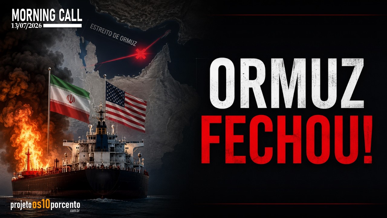 Morning Call | Irã desafia os EUA e reacende o maior risco para o petróleo