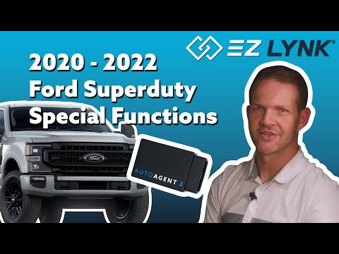 2020-2022 Ford Superduty Special Functions with the EZ LYNK Auto Agent 3 and App