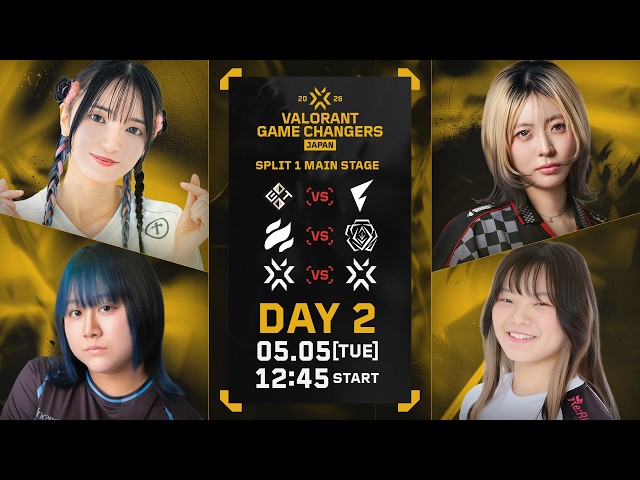 VALORANT Game Changers 2026 Split 1 Main Stage Day 2
