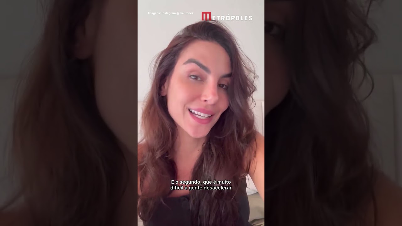 Mel Fronckowiak revela fraturas na coluna após levar tombo em casa