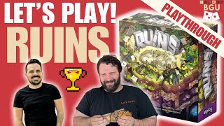 Ruins Card Game Playthrough | Did We Break the Game?