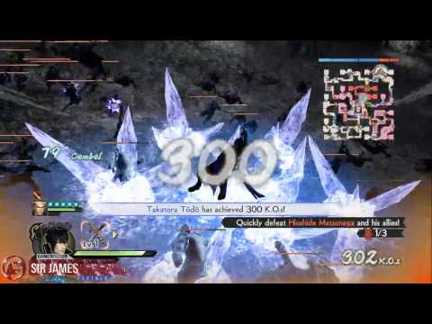 Samurai Warriors 4 Walkthrough Part 14 Pursuit at Kanegasaki
